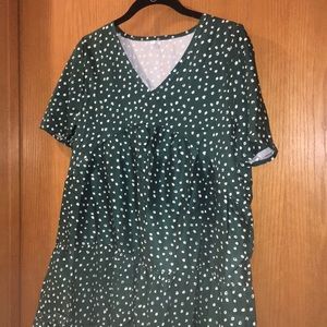 NWOT polka dot dress